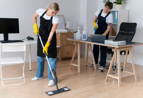 Nettoyage de bureau professionnel à la Chaumusse